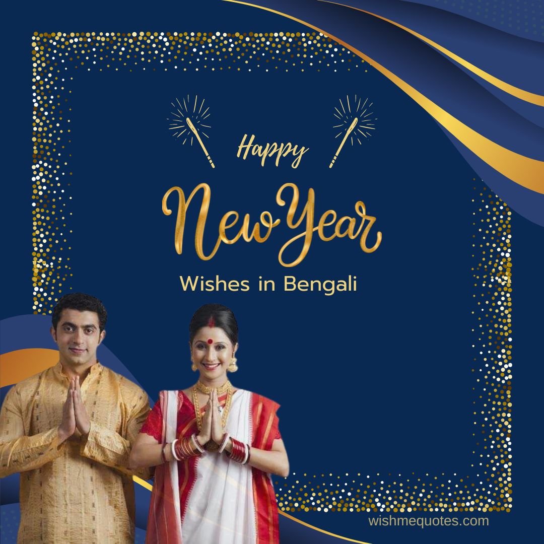 Happy New Year Wishes in Bengali