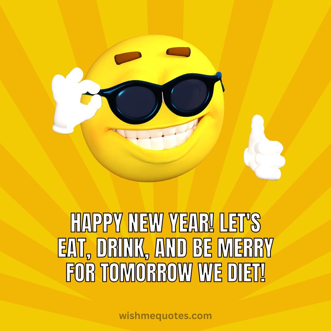 Funny New Year Wishes in English