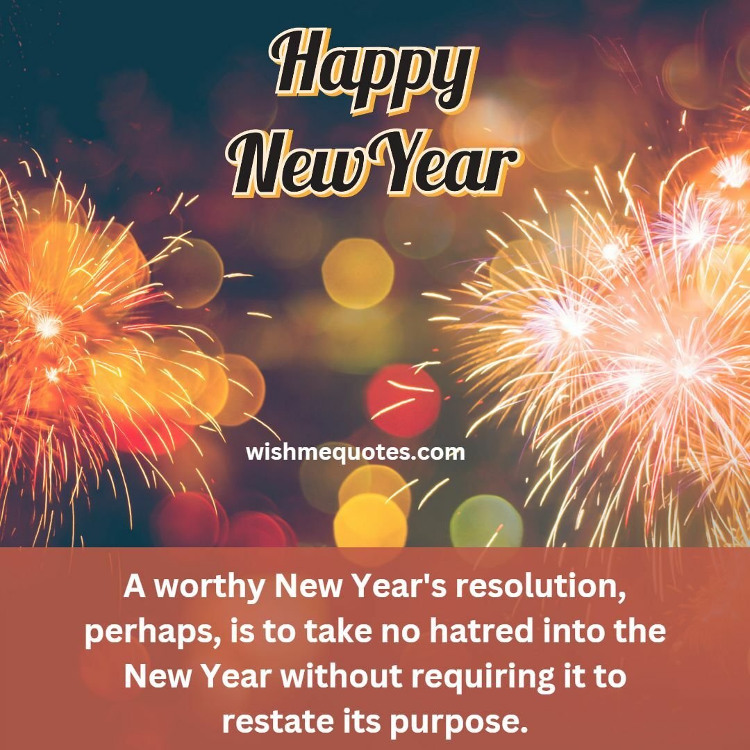 New Year’s Resolution Quotes in English