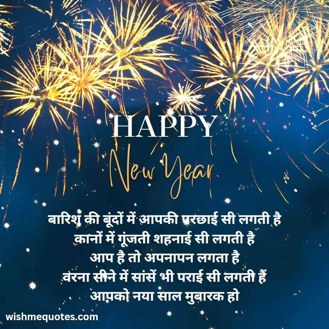 New Year Status in Hindi  