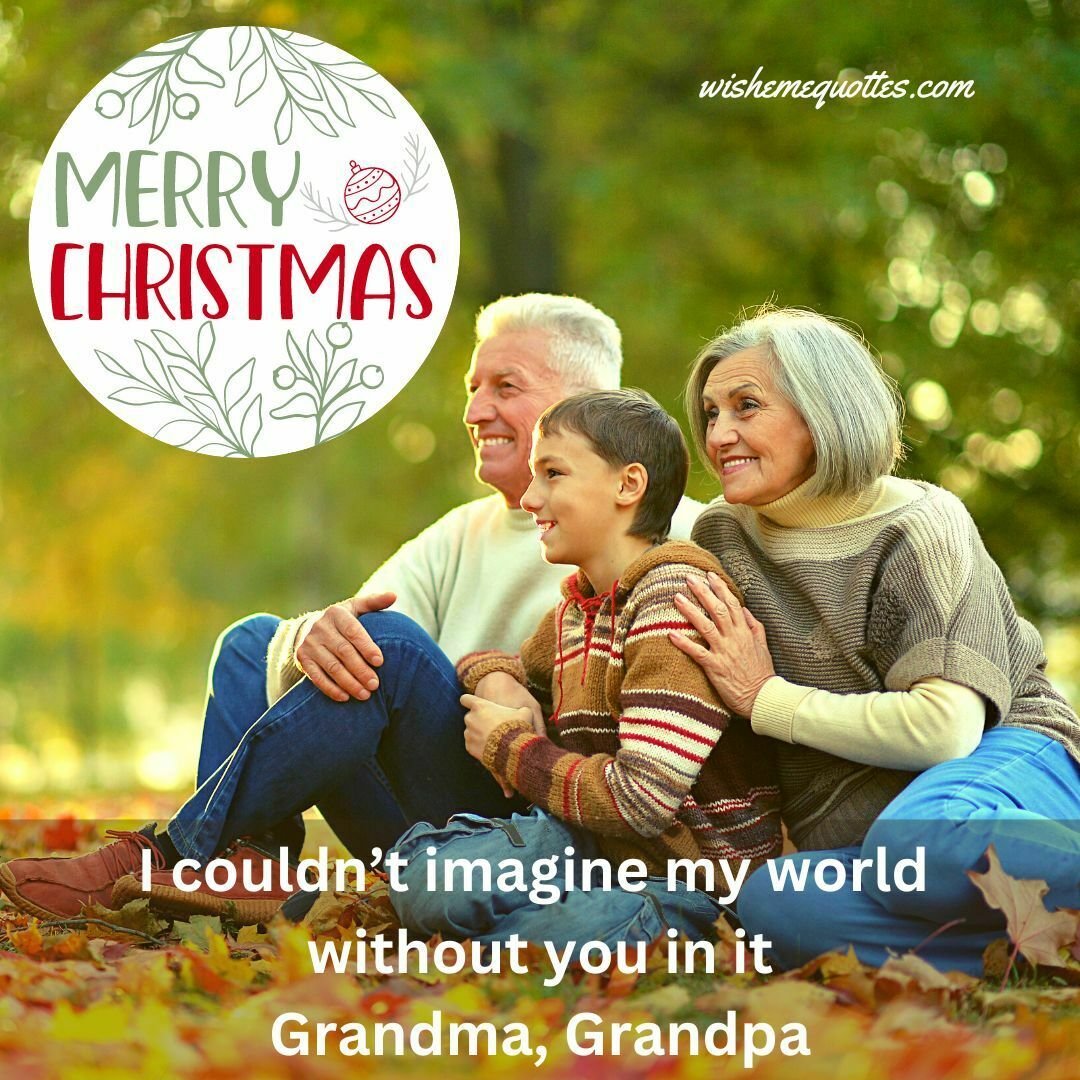 Merry Christmas Wishes for Grandparents