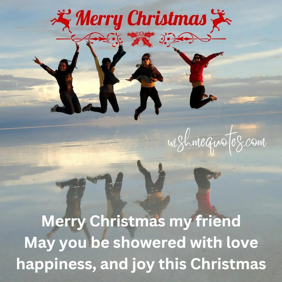 Merry Christmas Wishes in english For Friends