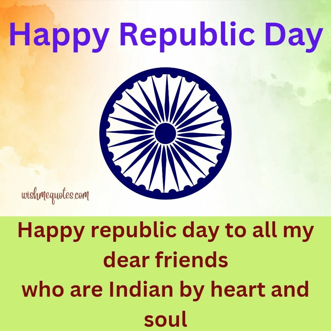 Happy Republic Day Wishes For Friends