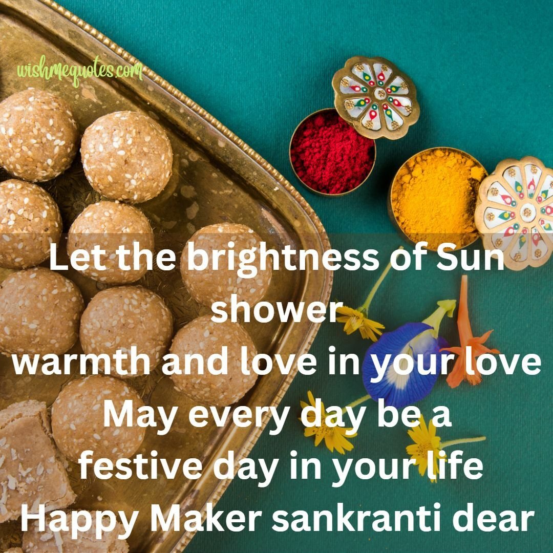 Happy Makar Sankranti Quotes in English for Girlfriends