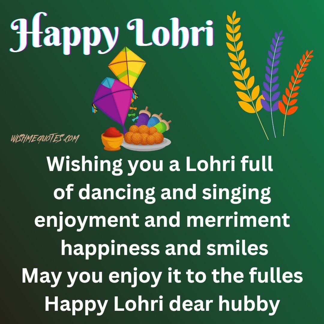 Happy Lohri  for Husband