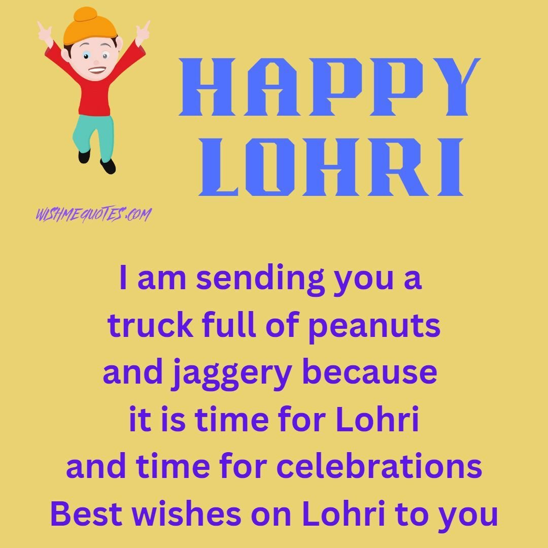 Funny Happy Lohri Wishes in English