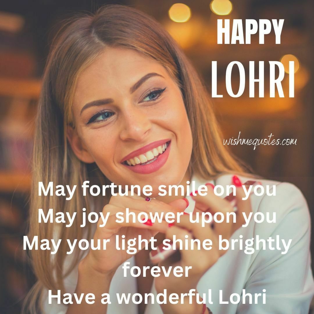 Happy Lohri Wishes for Girlfriend in English