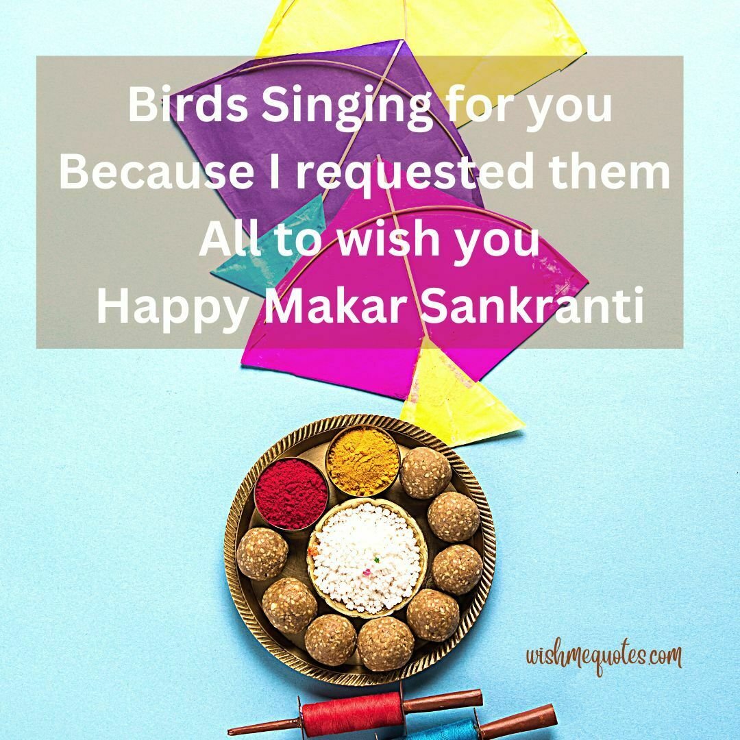 Happy Makar Sankranti Text in English Quotes