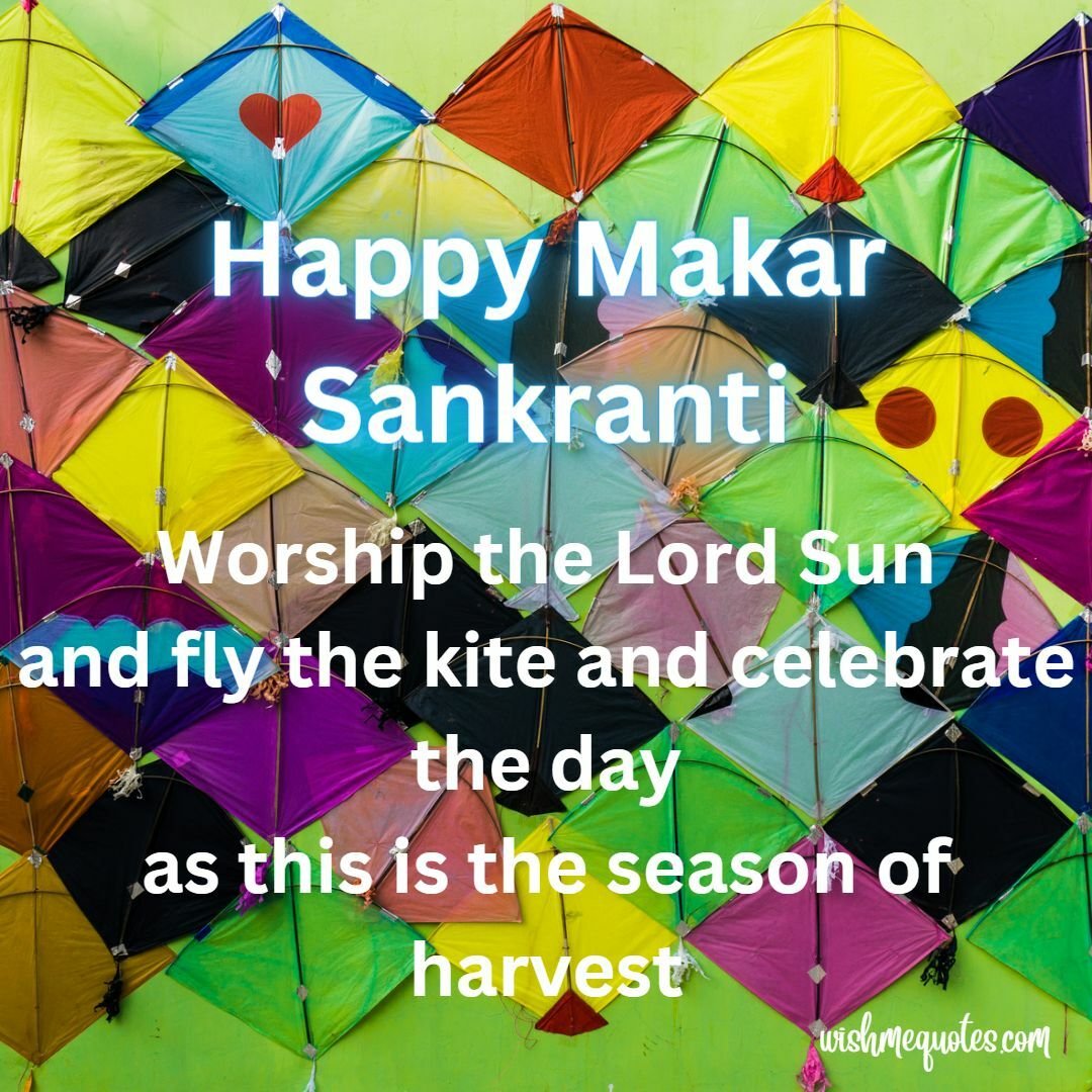 Makar Sankranti Quotes Greeting in English