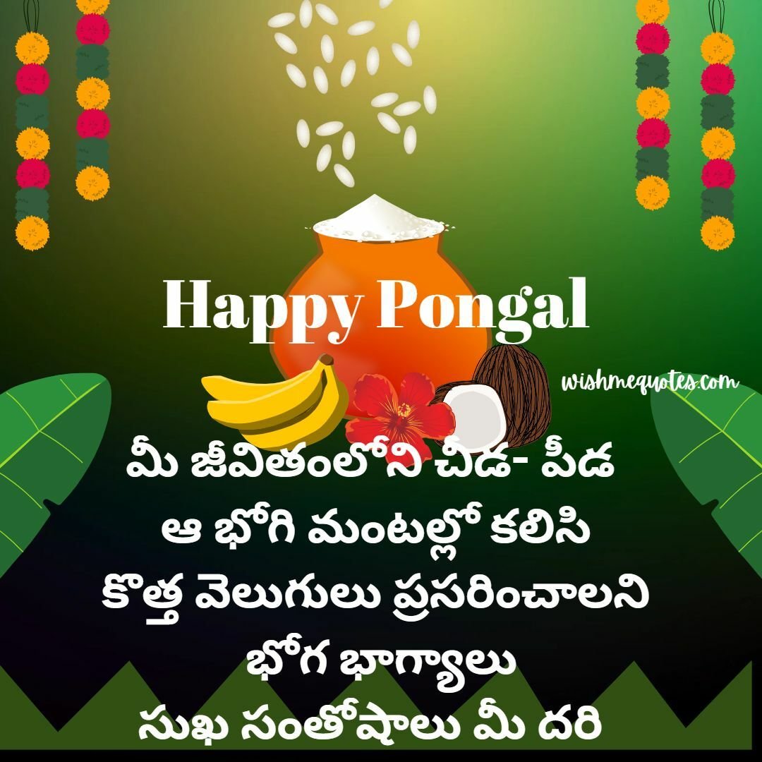 Makar Sankranti Wishes In Telugu Greeting