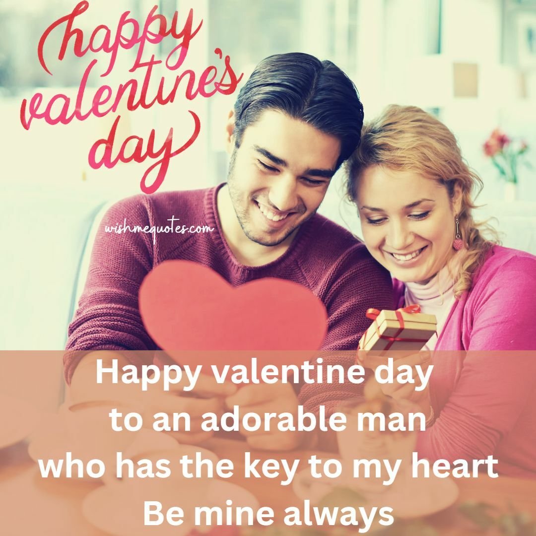 Happy Valentines Day for Him or Her in English