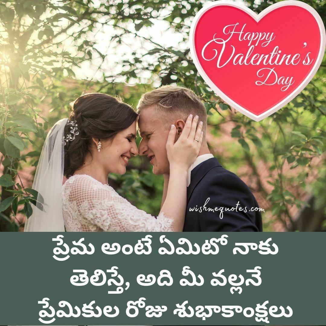 Valentine's Day Newly Married Couple in Telugu