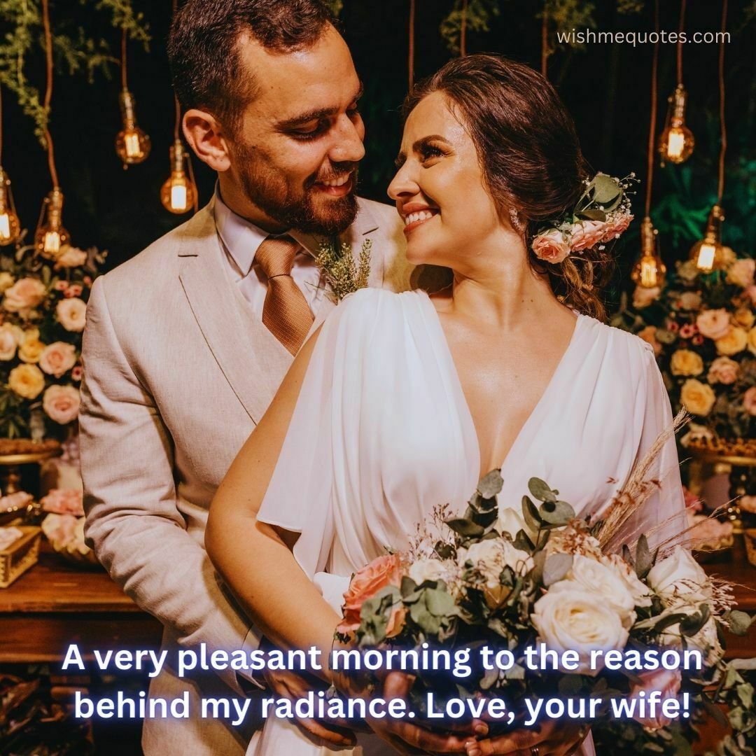 Good Morning Quotes for Husband in English