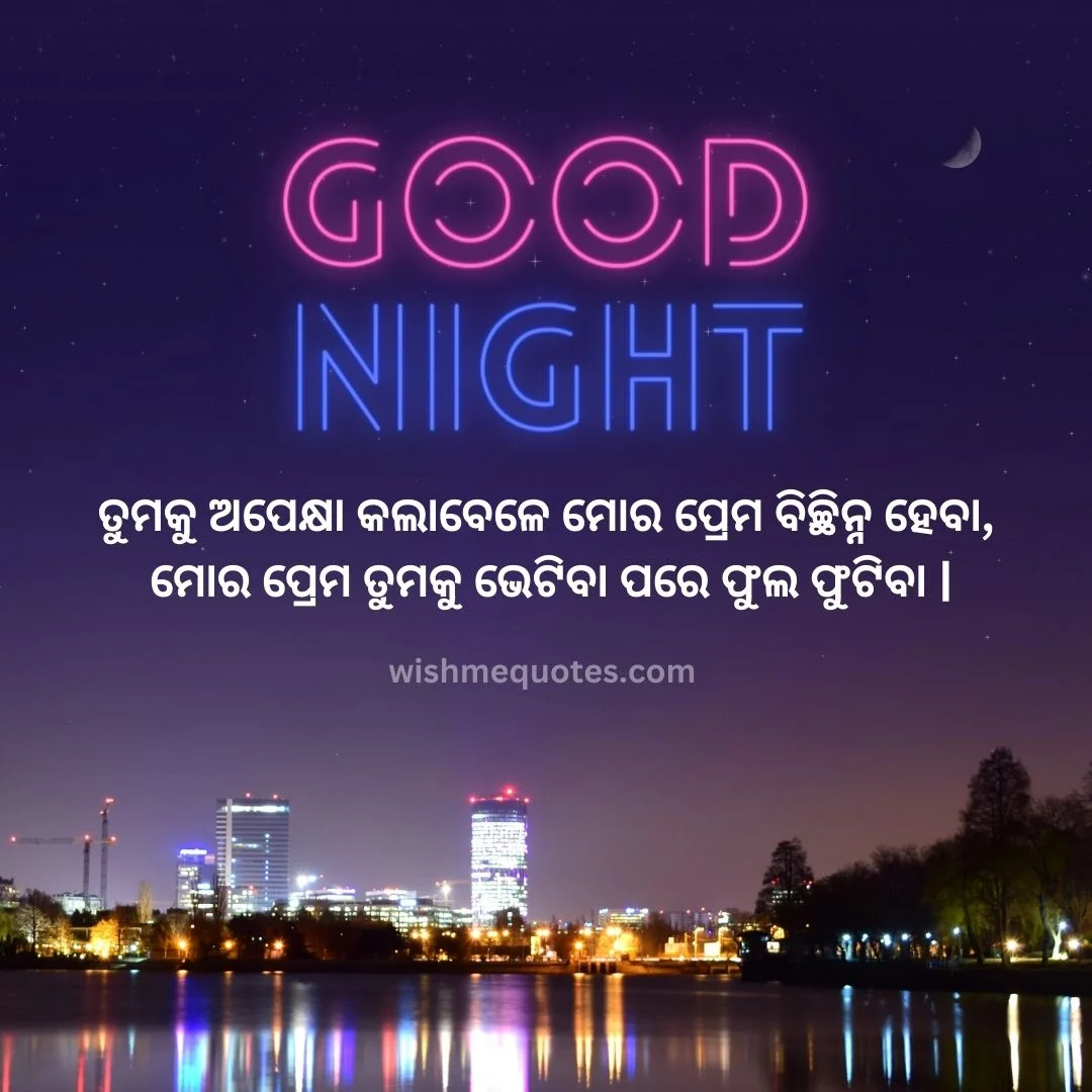 Good Night Wishes in Odia for Husband