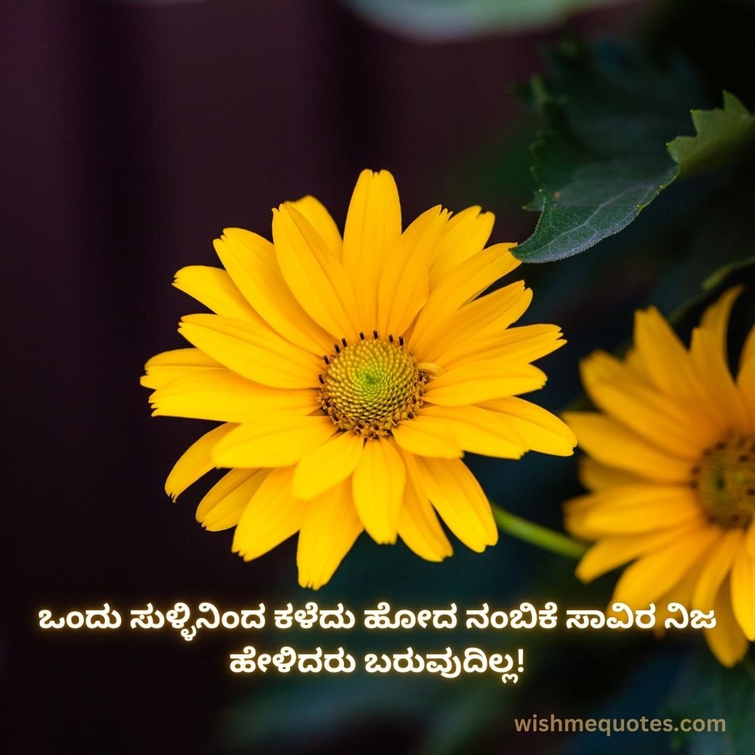 Life Quotes In Kannada Images